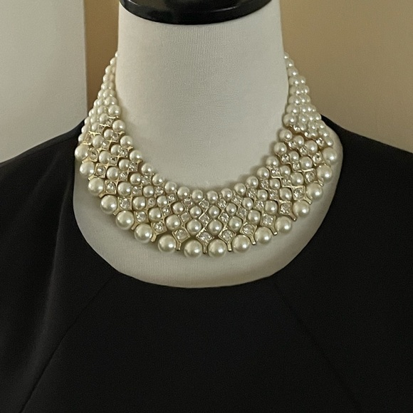 Vince Camuto little black dress size 12. Necklace sold separately. m - Picture 4 of 5